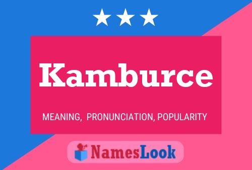 ملصق اسم Kamburce