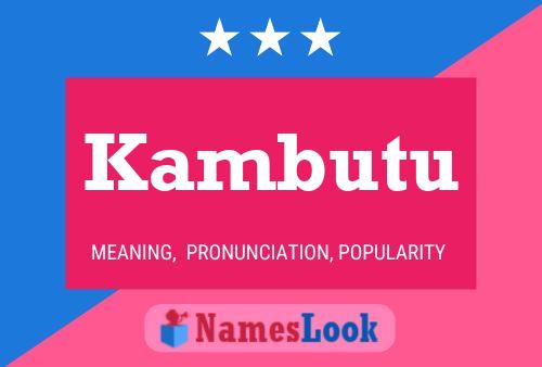 ملصق اسم Kambutu