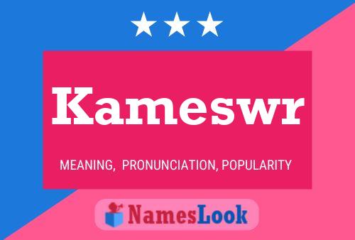 ملصق اسم Kameswr