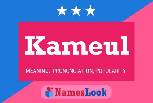 ملصق اسم Kameul