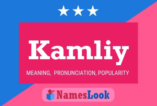 ملصق اسم Kamliy