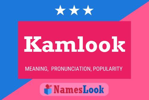 ملصق اسم Kamlook