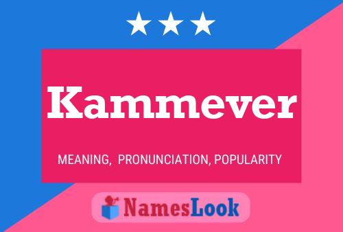 ملصق اسم Kammever