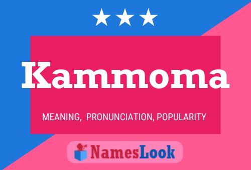 ملصق اسم Kammoma