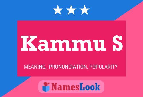 ملصق اسم Kammu S