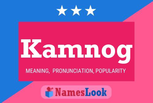 ملصق اسم Kamnog