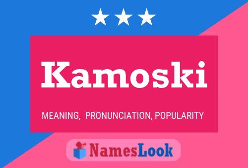 ملصق اسم Kamoski