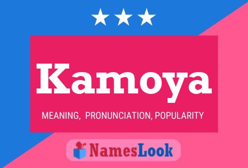 ملصق اسم Kamoya