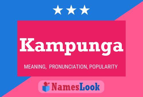 ملصق اسم Kampunga