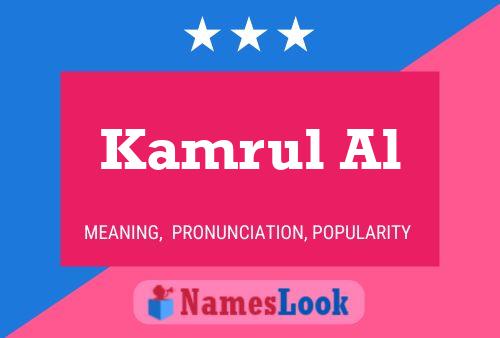 ملصق اسم Kamrul Al