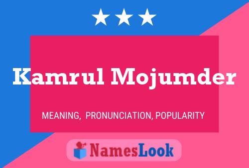 ملصق اسم Kamrul Mojumder