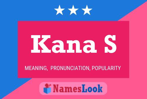 ملصق اسم Kana S