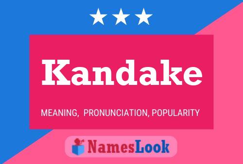 ملصق اسم Kandake