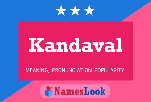 ملصق اسم Kandaval