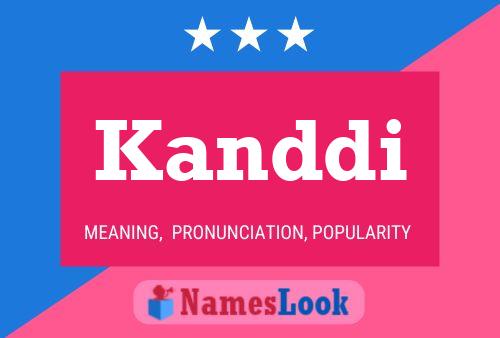 ملصق اسم Kanddi