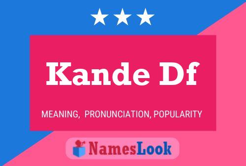 ملصق اسم Kande Df