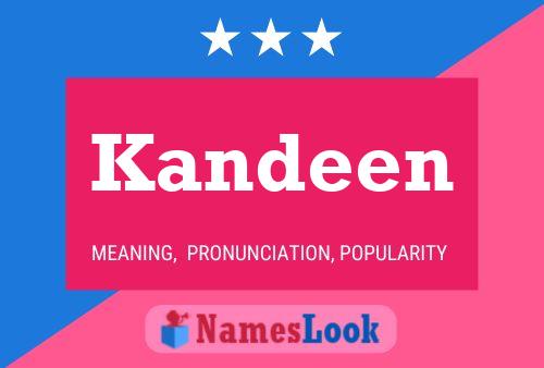 ملصق اسم Kandeen