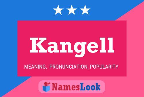 ملصق اسم Kangell