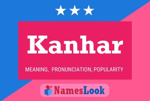 ملصق اسم Kanhar