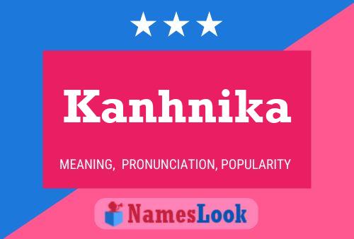 ملصق اسم Kanhnika