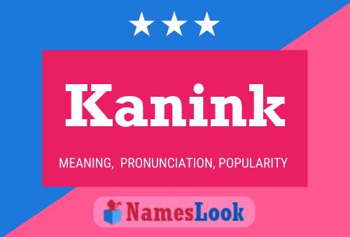 ملصق اسم Kanink