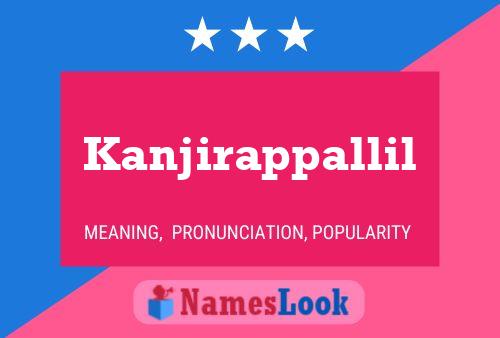 ملصق اسم Kanjirappallil