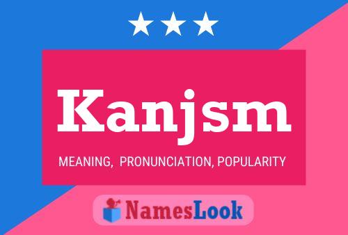 ملصق اسم Kanjsm