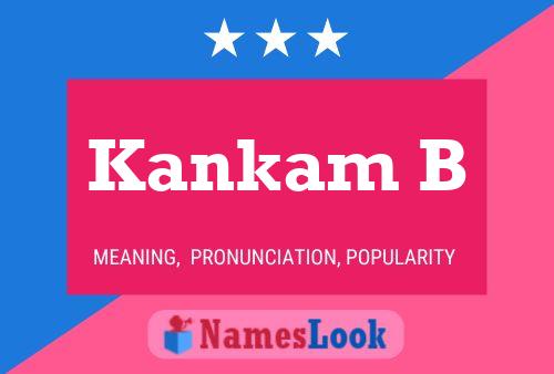 ملصق اسم Kankam B