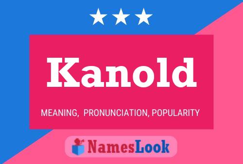 ملصق اسم Kanold