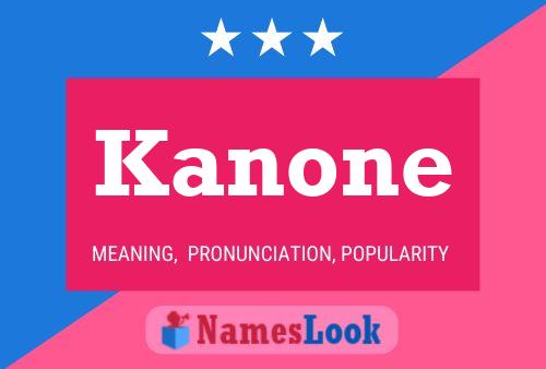 ملصق اسم Kanone