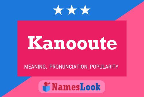 ملصق اسم Kanooute