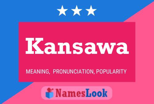 ملصق اسم Kansawa