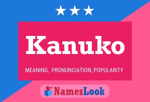 ملصق اسم Kanuko