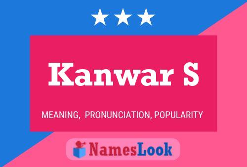 ملصق اسم Kanwar S