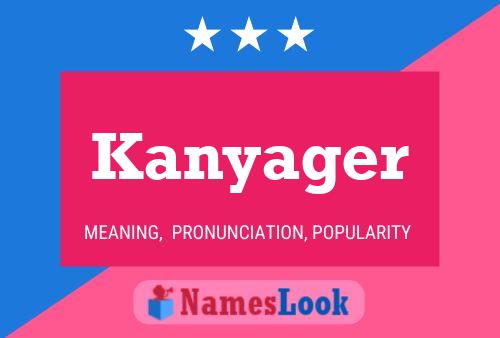 ملصق اسم Kanyager