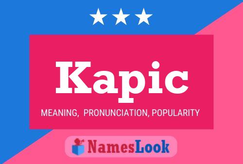 ملصق اسم Kapic