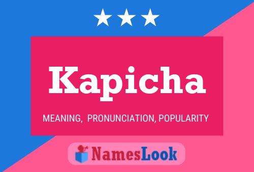 ملصق اسم Kapicha