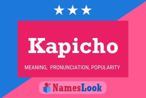 ملصق اسم Kapicho