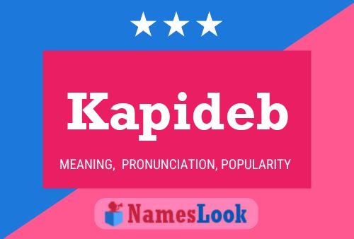 ملصق اسم Kapideb