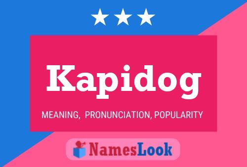 ملصق اسم Kapidog