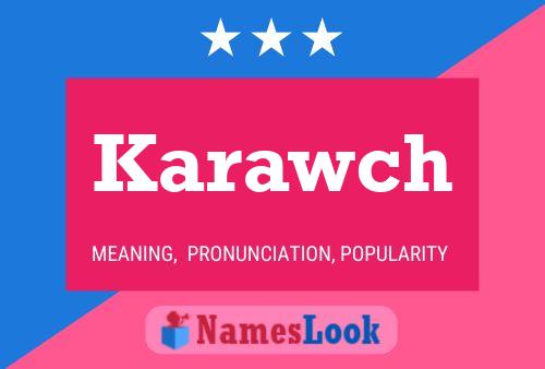 ملصق اسم Karawch