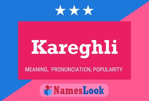 ملصق اسم Kareghli