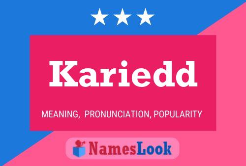 ملصق اسم Kariedd