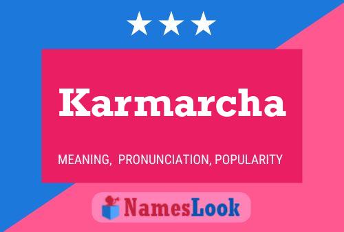 ملصق اسم Karmarcha