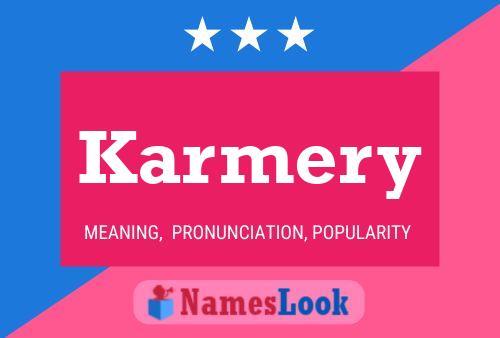 ملصق اسم Karmery