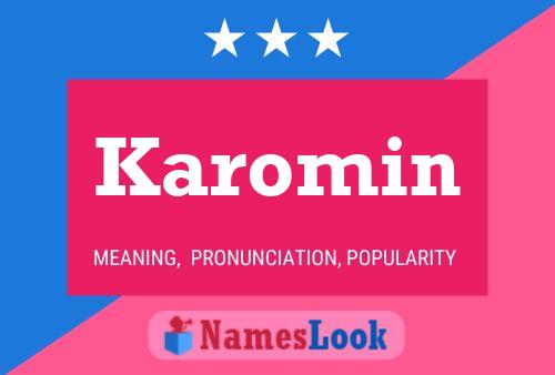 ملصق اسم Karomin