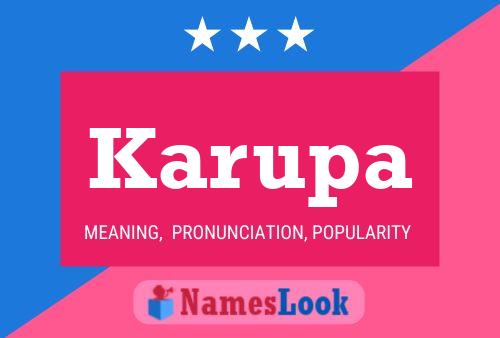 ملصق اسم Karupa