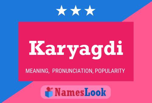 ملصق اسم Karyagdi