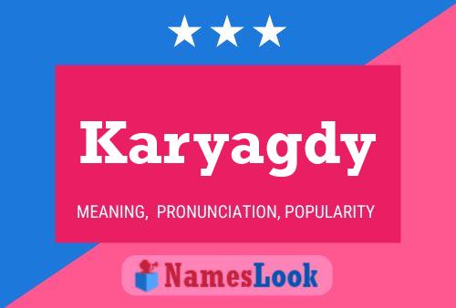 ملصق اسم Karyagdy