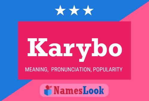 ملصق اسم Karybo